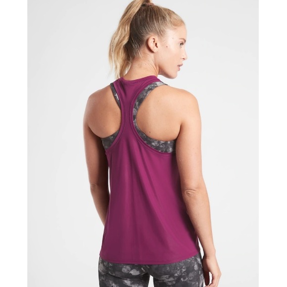NWT Athleta Ultimate Train Tank // Velvet Plum - Picture 2 of 13